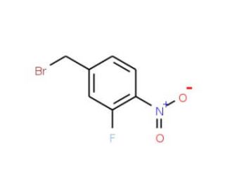 3-Fluoro-4-nitrobenzyl bromide (CAS 131858-37-2) - chemical structure image