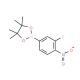 3-Fluoro-4-nitrophenylboronic acid, pinacol ester (CAS 939968-60-2) - chemical structure image