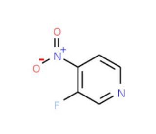3-Fluoro-4-nitropyridine (CAS 13505-01-6) - chemical structure image