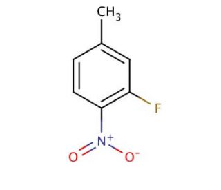 3-Fluoro-4-nitrotoluene (CAS 446-34-4) - chemical structure image