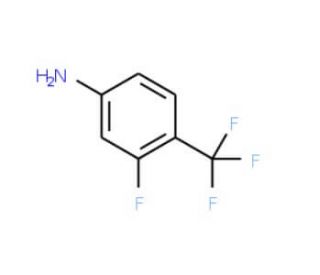 3-Fluoro-4-(trifluoromethyl)aniline (CAS 69411-68-3) - chemical structure image
