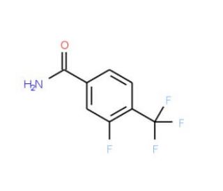 3-Fluoro-4-(trifluoromethyl)benzamide (CAS 247170-27-0) - chemical structure image