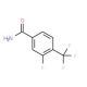 3-Fluoro-4-(trifluoromethyl)benzamide (CAS 247170-27-0) - chemical structure image