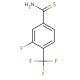 3-Fluoro-4-(trifluoromethyl)benzenecarbothioamide (CAS 317319-16-7) - chemical structure image