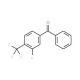 3-Fluoro-4-(trifluoromethyl)benzophenone (CAS 243128-47-4) - chemical structure image