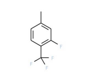 3-Fluoro-4-(trifluoromethyl)toluene (CAS 158364-83-1) - chemical structure image