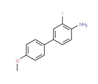 3-Fluoro-4&prime;-methoxy[1,1&prime;-biphenyl]-4-amine - chemical structure image