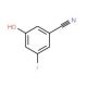 3-Fluoro-5-hydroxybenzonitrile (CAS 473923-95-4) - chemical structure image