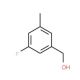 3-Fluoro-5-methylbenzyl alcohol (CAS 518070-20-7) - chemical structure image