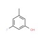 3-Fluoro-5-methylphenol (CAS 216976-31-7) - chemical structure image