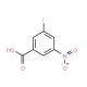 3-Fluoro-5-nitrobenzoic acid (CAS 14027-75-9) - chemical structure image