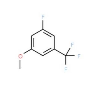 3-Fluoro-5-(trifluoromethyl)anisole (CAS 261951-79-5) - chemical structure image
