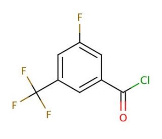 3-Fluoro-5-(trifluoromethyl)benzoyl chloride (CAS 171243-30-4) - chemical structure image