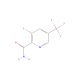 3-Fluoro-5-(trifluoromethyl)pyridine-2-carboxamide (CAS 852062-16-9) - chemical structure image