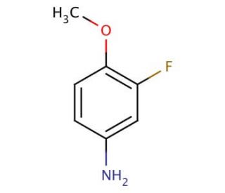 3-Fluoro-p-anisidine (CAS 366-99-4) - chemical structure image