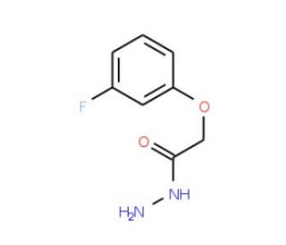 (3-Fluoro-phenoxy)-acetic acid hydrazide - chemical structure image
