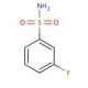 3-Fluorobenzenesulfonamide (CAS 1524-40-9) - chemical structure image
