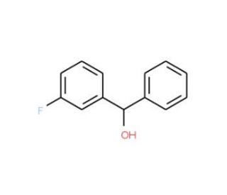 3-Fluorobenzhydrol (CAS 365-17-3) - chemical structure image