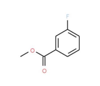 3-Fluorobenzoic Acid Methyl Ester (CAS 455-68-5) - chemical structure image