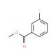 3-Fluorobenzoic Acid Methyl Ester (CAS 455-68-5) - chemical structure image