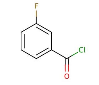 3-Fluorobenzoyl chloride (CAS 1711-07-5) - chemical structure image
