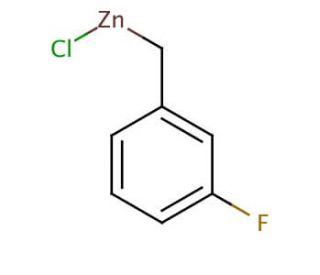 3-Fluorobenzylzinc chloride solution (CAS 312693-06-4) - chemical structure image