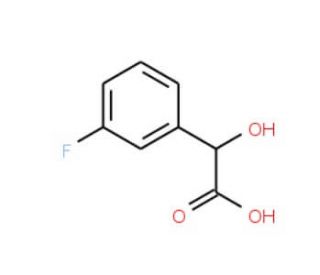 3-Fluoromandelic acid (CAS 395-05-1) - chemical structure image