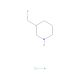 3-(Fluoromethyl)piperidine hydrochloride (CAS 1241725-60-9) - chemical structure image