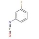 3-Fluorophenyl isocyanate (CAS 404-71-7) - chemical structure image