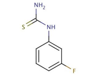 (3-Fluorophenyl)thiourea (CAS 458-05-9) - chemical structure image