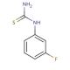 (3-Fluorophenyl)thiourea (CAS 458-05-9) - chemical structure image