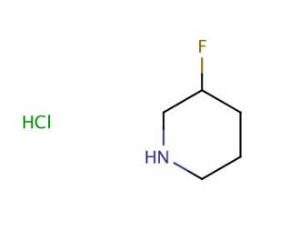 3-Fluoropiperidine hydrochloride (CAS 116574-75-5) - chemical structure image