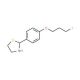 3-Fluoropropyl 4-(1,3-thiazolan-2-yl)phenyl ether - chemical structure image