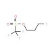 3-Fluoropropyl trifluoromethanesulphonate (CAS 180597-96-0) - chemical structure image