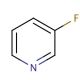 3-Fluoropyridine 的分子结构, CAS编号: 372-47-4 3-Fluoropyridine (CAS 372-47-4) - chemical structure image