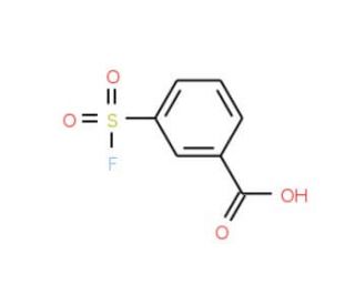 3-(fluorosulfonyl)benzoic acid (CAS 454-95-5) - chemical structure image