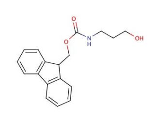 3-(Fmoc-amino)-1-propanol (CAS 157887-82-6) - chemical structure image