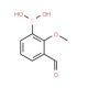 3-Formyl-2-methoxybenzeneboronic acid (CAS 480424-49-5) - chemical structure image