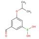 3-Formyl-5-isopropoxyphenylboronic acid (CAS 871125-79-0) - chemical structure image
