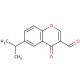 3-Formyl-6-isopropylchromone (CAS 49619-58-1) - chemical structure image