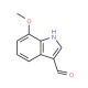 3-Formyl-7-methoxyindole (CAS 109021-59-2) - chemical structure image