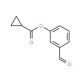 3-Formylphenyl cyclopropanecarboxylate - chemical structure image