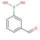 3-Formylphenylboronic acid (CAS 87199-16-4) - chemical structure image