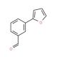 3-(Fur-2-yl)benzaldehyde (CAS 85553-52-2) - chemical structure image