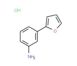 3-Fur-2-ylaniline hydrochloride - chemical structure image