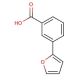 3-Fur-2-ylbenzoic acid (CAS 35461-99-5) - chemical structure image