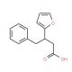 3-Furan-2-yl-4-phenyl-butyric acid (CAS 92190-42-6) - chemical structure image