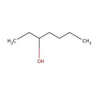 3-Heptanol (CAS 589-82-2) - chemical structure image