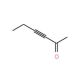 3-Hexyn-2-one (CAS 1679-36-3) - chemical structure image