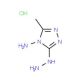 3-Hydrazino-5-methyl-4H-1,2,4-triazol-4-ylaminehydrochloride (CAS 59545-76-5) - chemical structure image